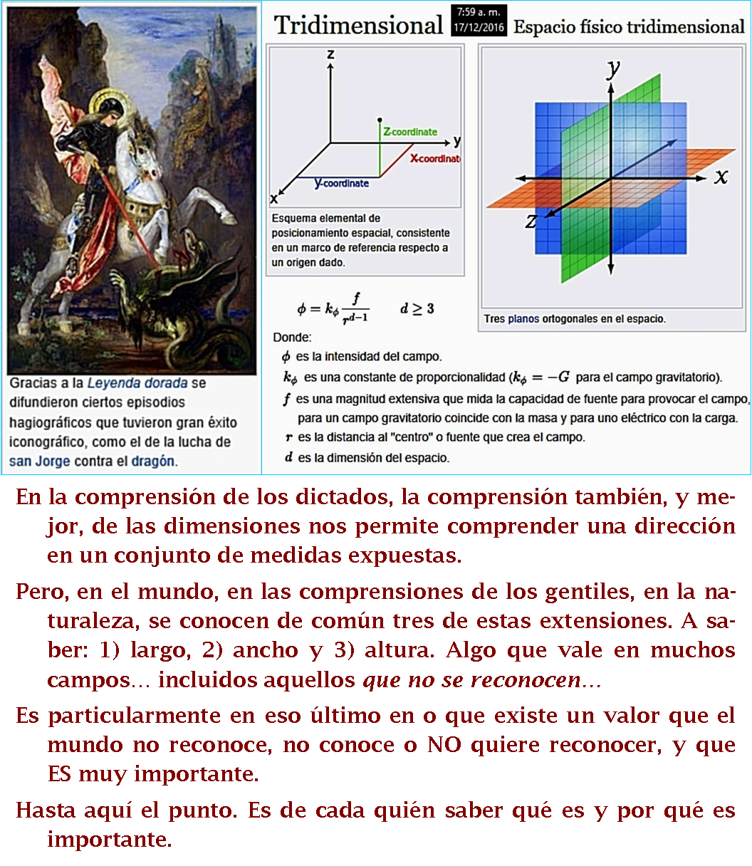 La talla de los procederes