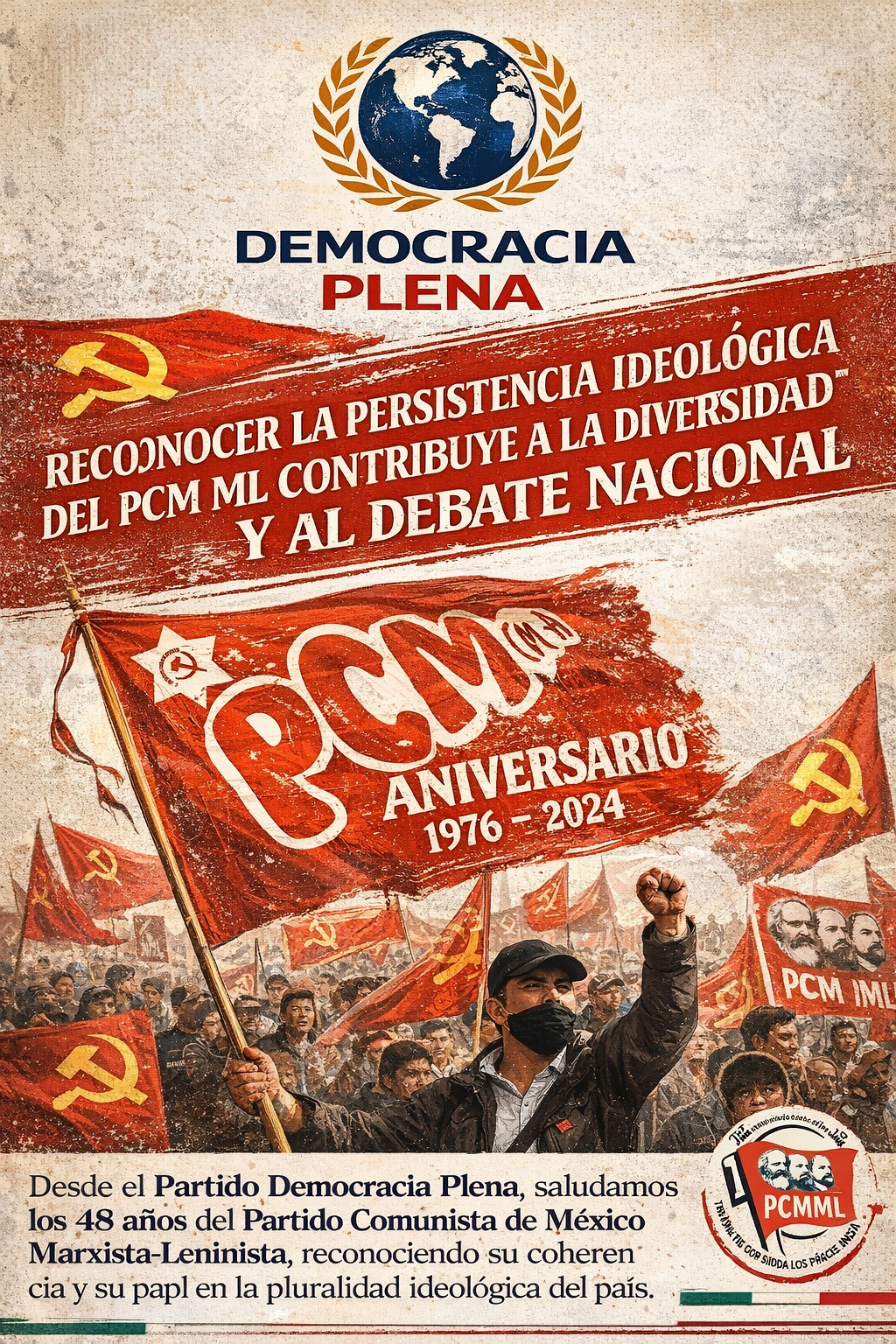 Coherencia hist&oacute;rica alrededor de los 48 a&ntilde;os de la refundaci&oacute;n del partido comunista mexicano