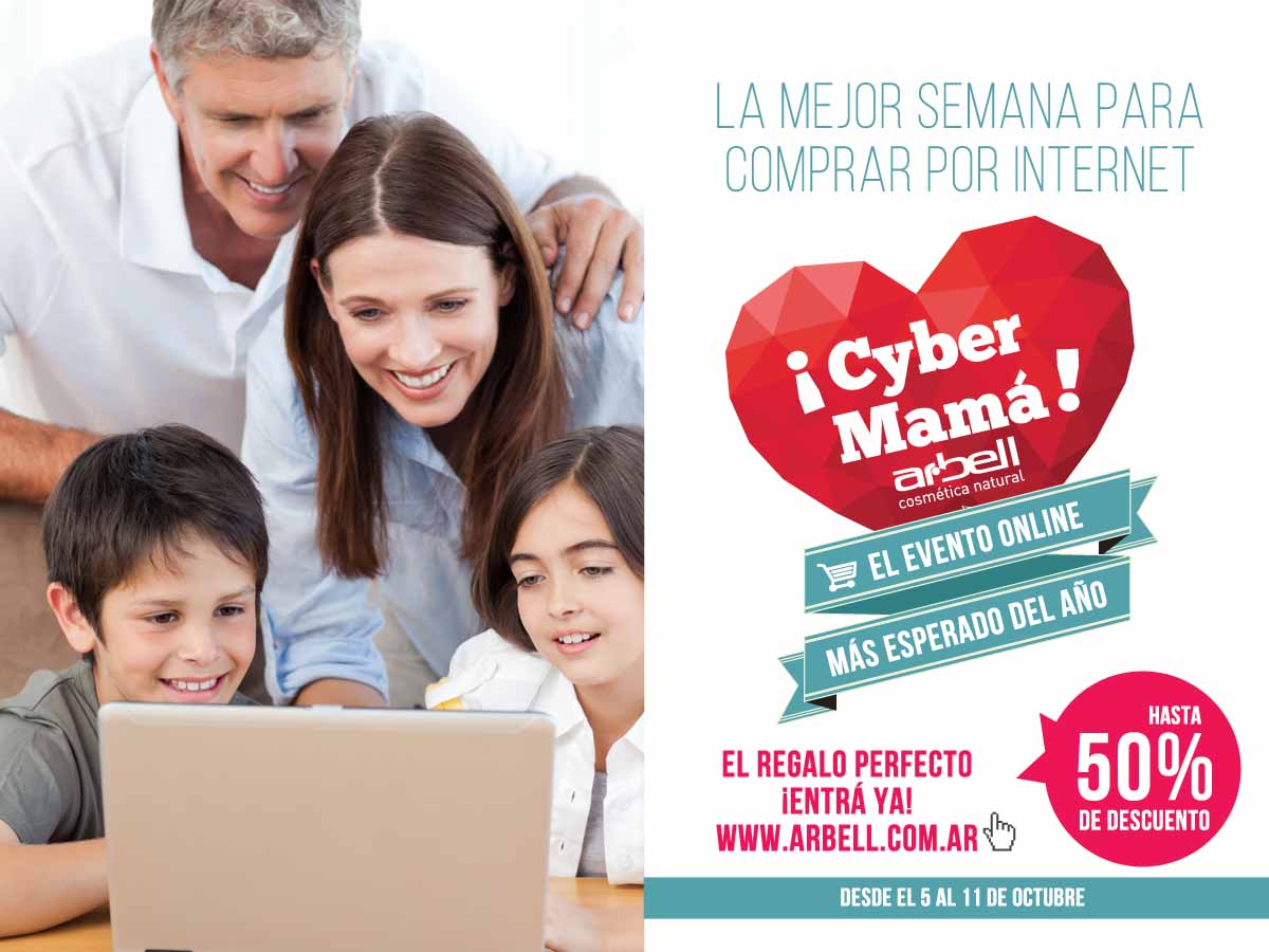 Arbell propone Ciber Mam&aacute;: Una campa&ntilde;a  de descuentos y regalos online para el d&iacute;a de la madre