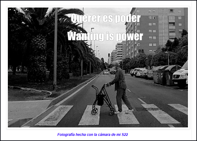 Querer es poder (a veces).
