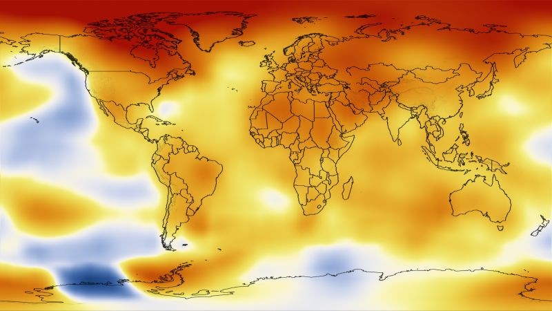 La Tierra sufri&oacute; su d&eacute;cada de mayor calor desde que se tienen registros