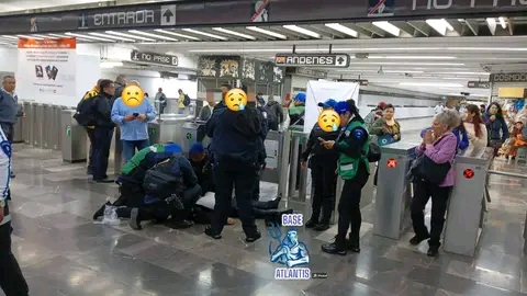 Negligencia en el Metro de la Ciudad de M&eacute;xico: Fallece polic&iacute;a tras deso&iacute;r su estado de salud