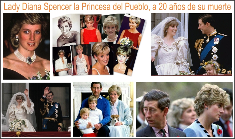  Lady Diana Spencer,  la Princesa del Pueblo a 20 a&ntilde;os de su muerte