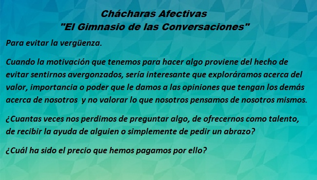 Ch&aacute;charas afectivas