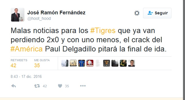 Jose Ram&oacute;n y sus puterias ya quiere inlluir el arbitraje
