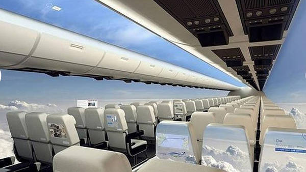 Dise&ntilde;an un avi&oacute;n "transparente"