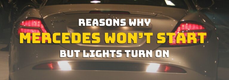 Razones Por Las Que El Mercedes No Arranca Pero La Luz Est&aacute; Encendida
