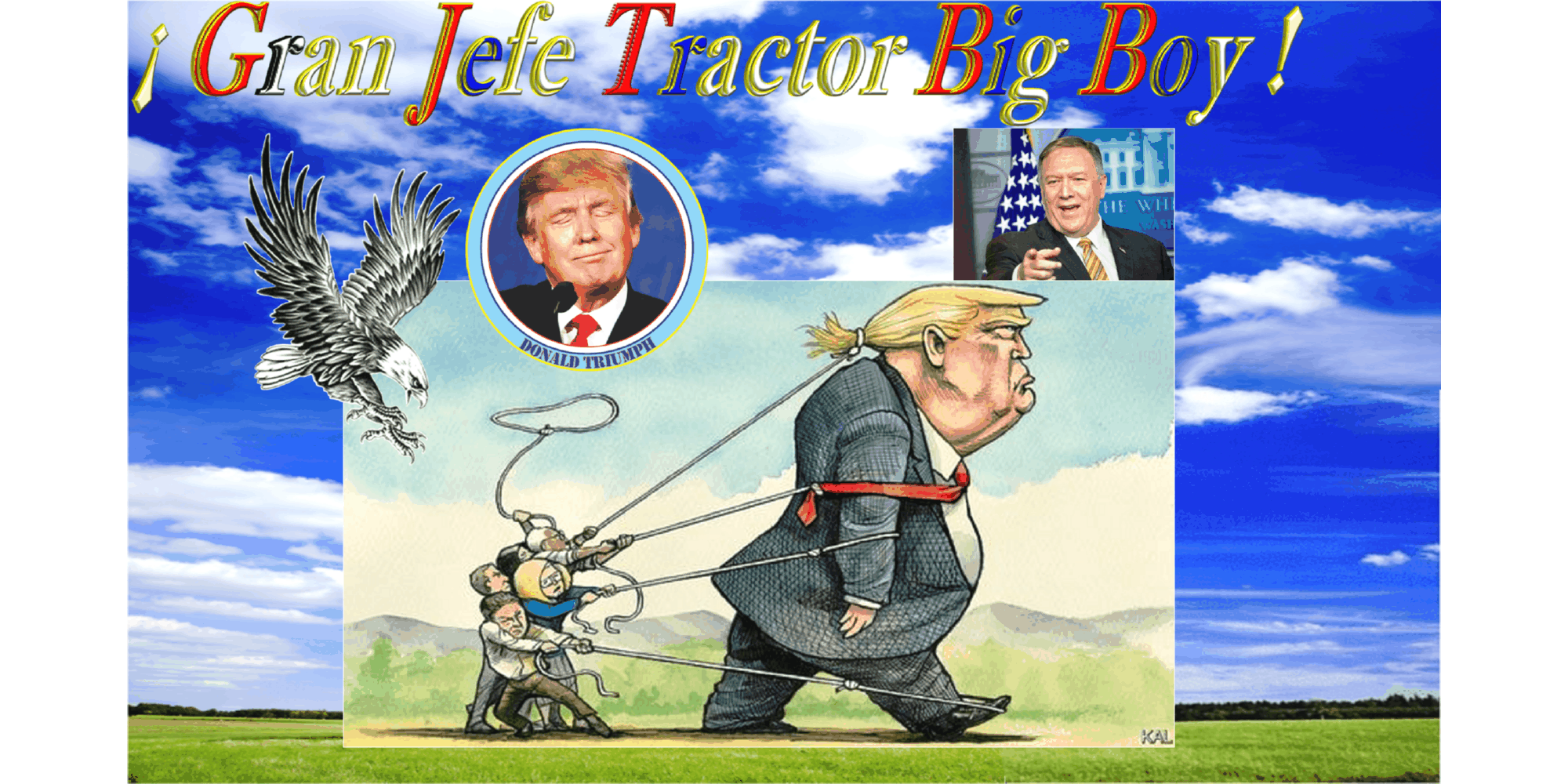 "&iexcl;Gran jefe Tractor Big Boy!"