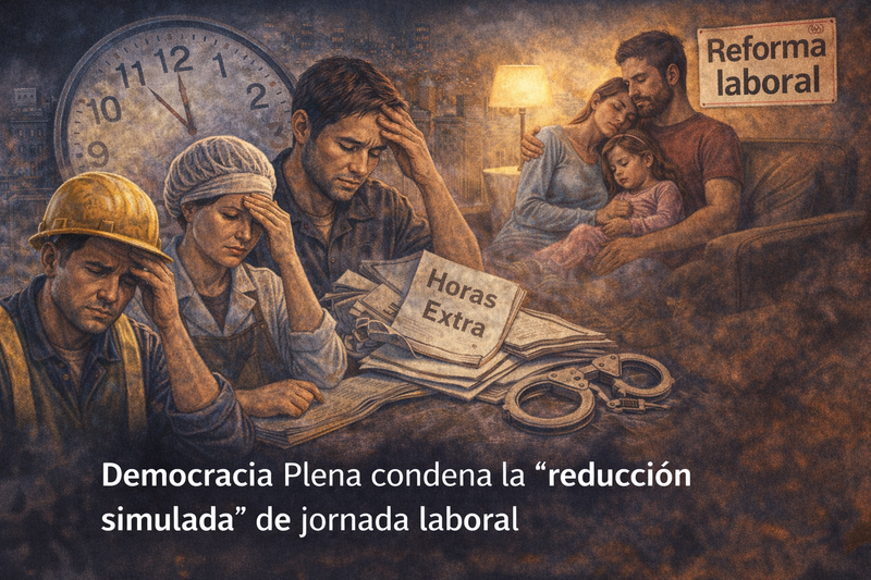 Reducir la jornada laboral sin blindar el descanso efectivo, nuevo esquema de explotaci&oacute;n