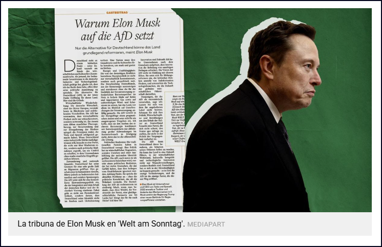 Elon Musk y el peligro viene de Am&eacute;rica