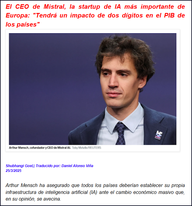  La IA ya est&aacute; aqu&iacute; y tendr&aacute; un importante impacto en el PIB de los paises