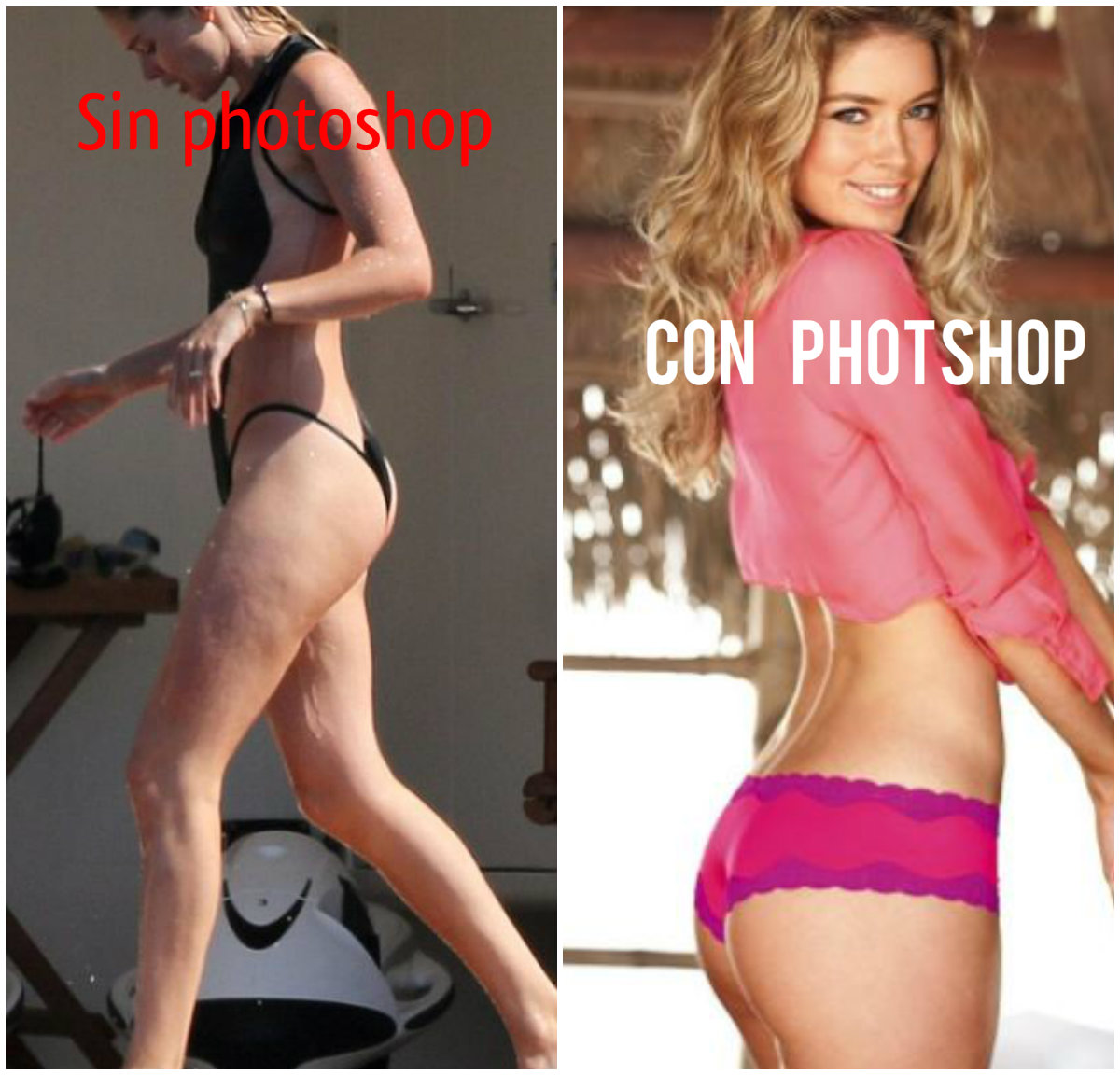 As&iacute; luce modelo de Victoria's Secret en realidad