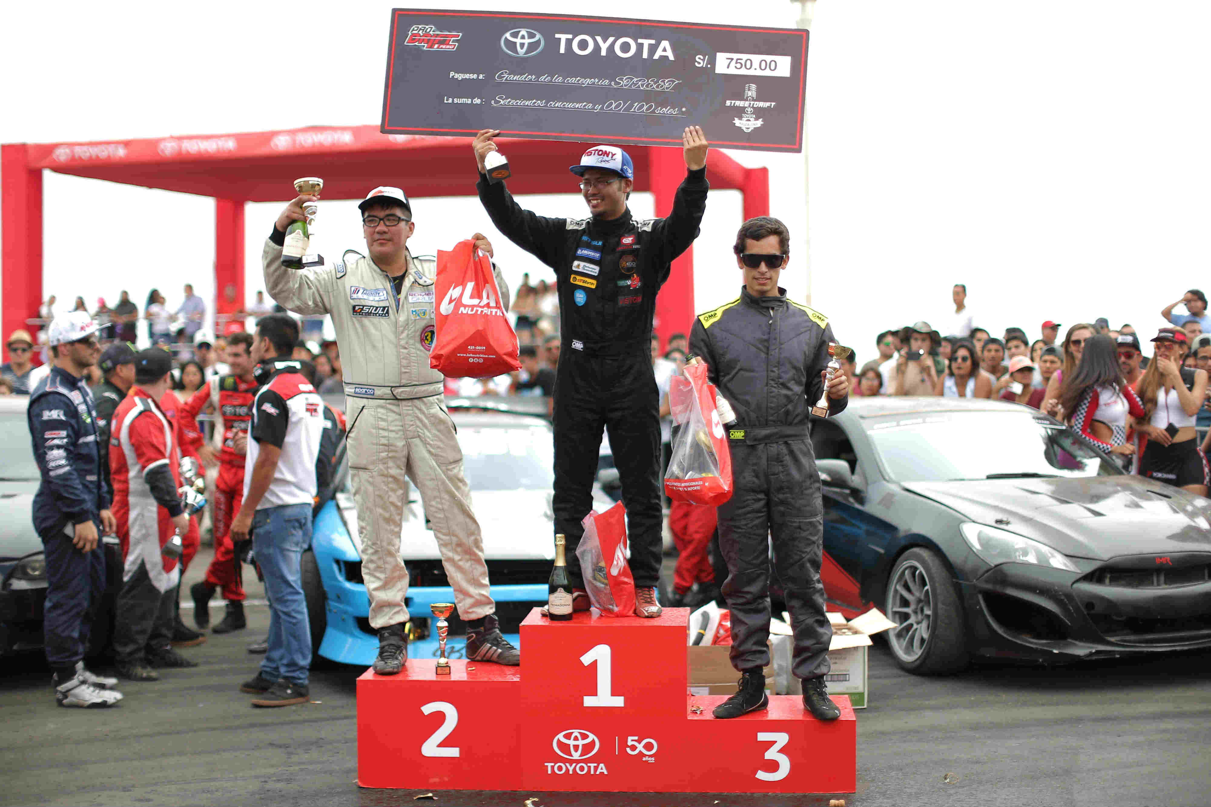 Javier Matayoshi se consagr&oacute; campe&oacute;n en el 'Street Drift Toyota 3'