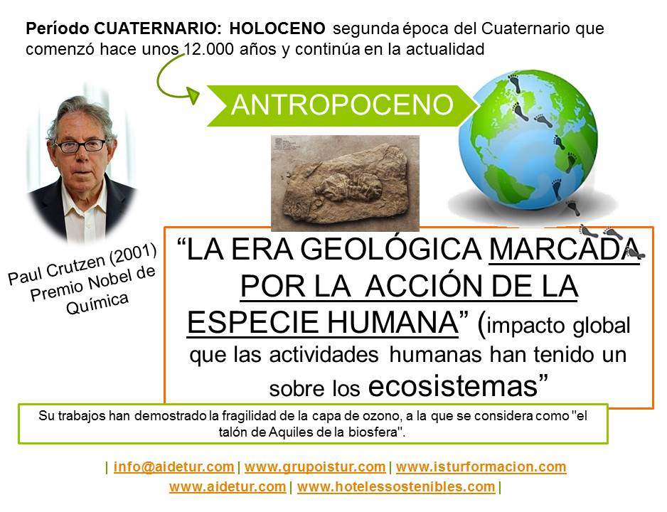Antropoceno, la nueva &eacute;poca geol&oacute;gica de La Tierra