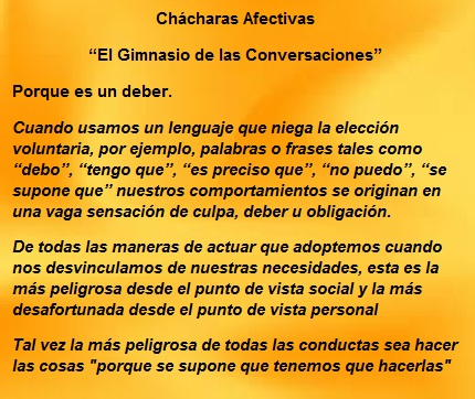 Ch&aacute;charas Afectivas