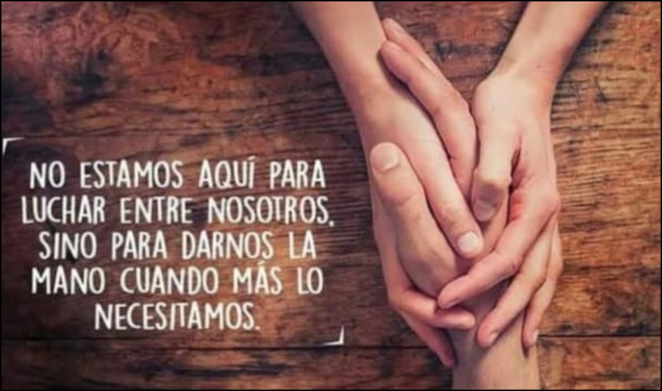  Un llamado a la humanidad