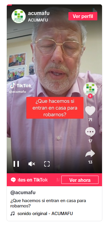  Si eres viejo y no quieres morir o ir a la c&aacute;rcel si te defiendes de un ladr&oacute;n, deja que te roben