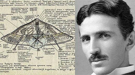 Nikola Tesla, los OVNIS, la antigravedad y los extraterretres: