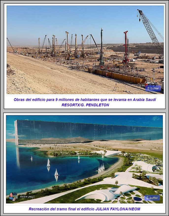  Arabia Saud&iacute;: Edificio The Line para 9 millones de habitantes (III)