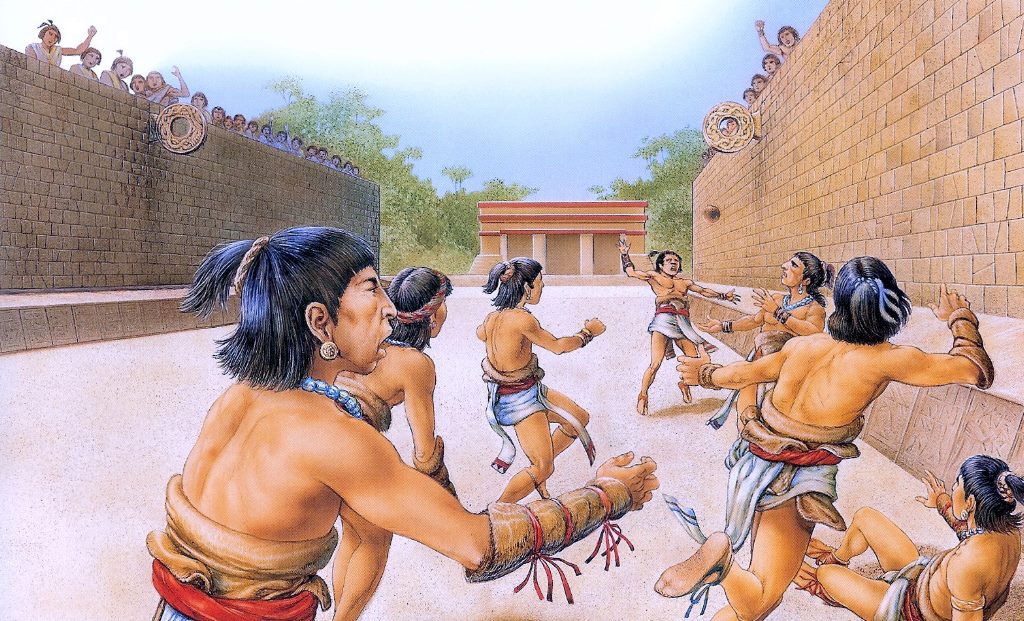 Los Olmecas y el juego de la pelota