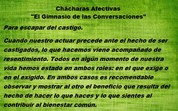 Ch&aacute;charas Afectivas