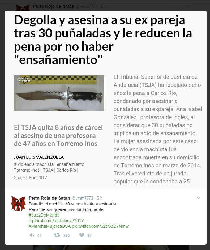 " ESPA&Ntilde;A DEFIENDE AS&Iacute; A LAS MUJERES ANTE EL TERROR MACHISTA "