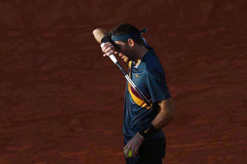 Del Potro perdi&oacute; con Khachanov y se despidi&oacute; de Roland Garros