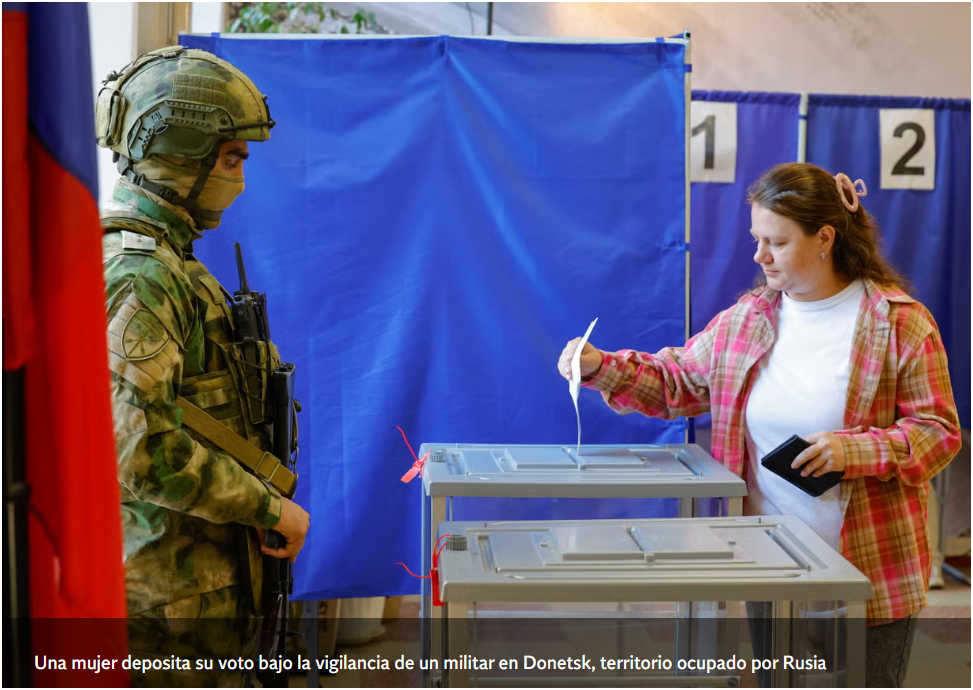  Rusia vota bajo la sombra del poder