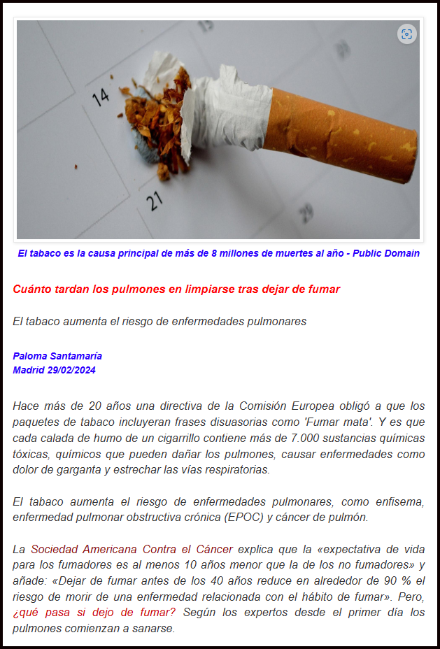  Esto es lo que pasa cuando dejas de fumar