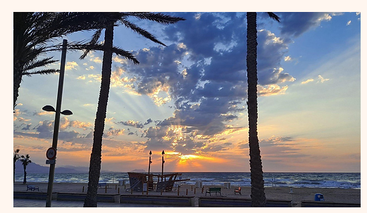 &iexcl;&iexcl;&iexcl;Hoy s&iacute;!!!  Buenos d&iacute;as desde Playa San Juan, Alacant/Alicante 