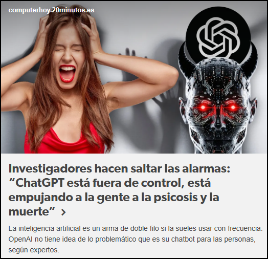  Alarma: &iquest;ChatGPT est&aacute; fuera de control?