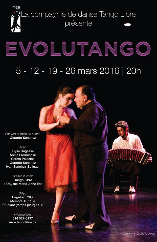  le Festival International de Tango de Montr&eacute;al -musique , La danse e