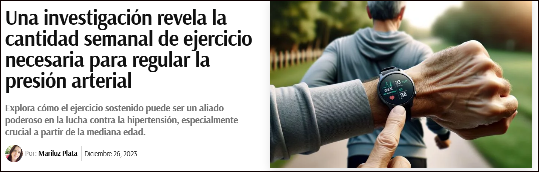 Ejercicios para prevenir la Tensi&oacute;n Arterial: C&oacute;mo y a qu&eacute; edad hay que empezar a realizarlos
